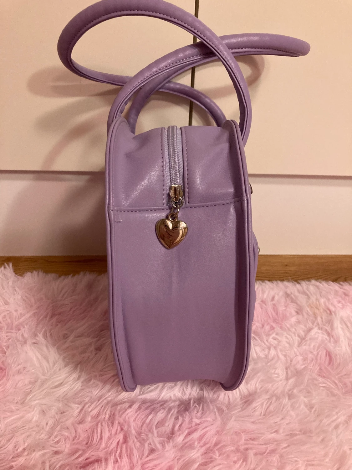 Kawaii lila hjärtväska lolita fairykei alt - 90