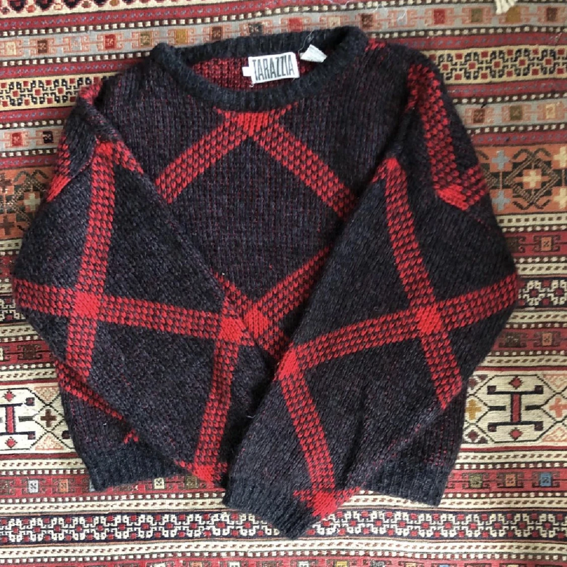 Vintage stickad tröja 