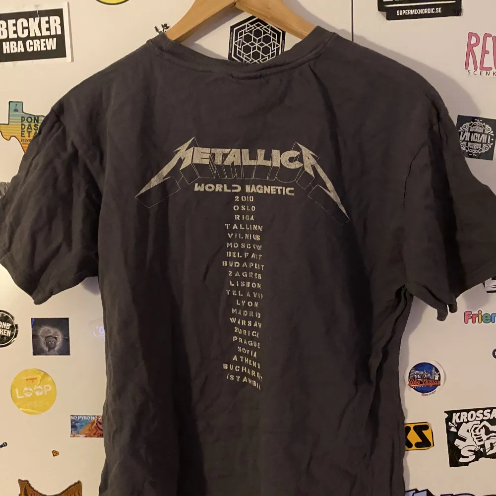 Metallica T-Shirt, tror den är köpt från h&m. T-shirts.