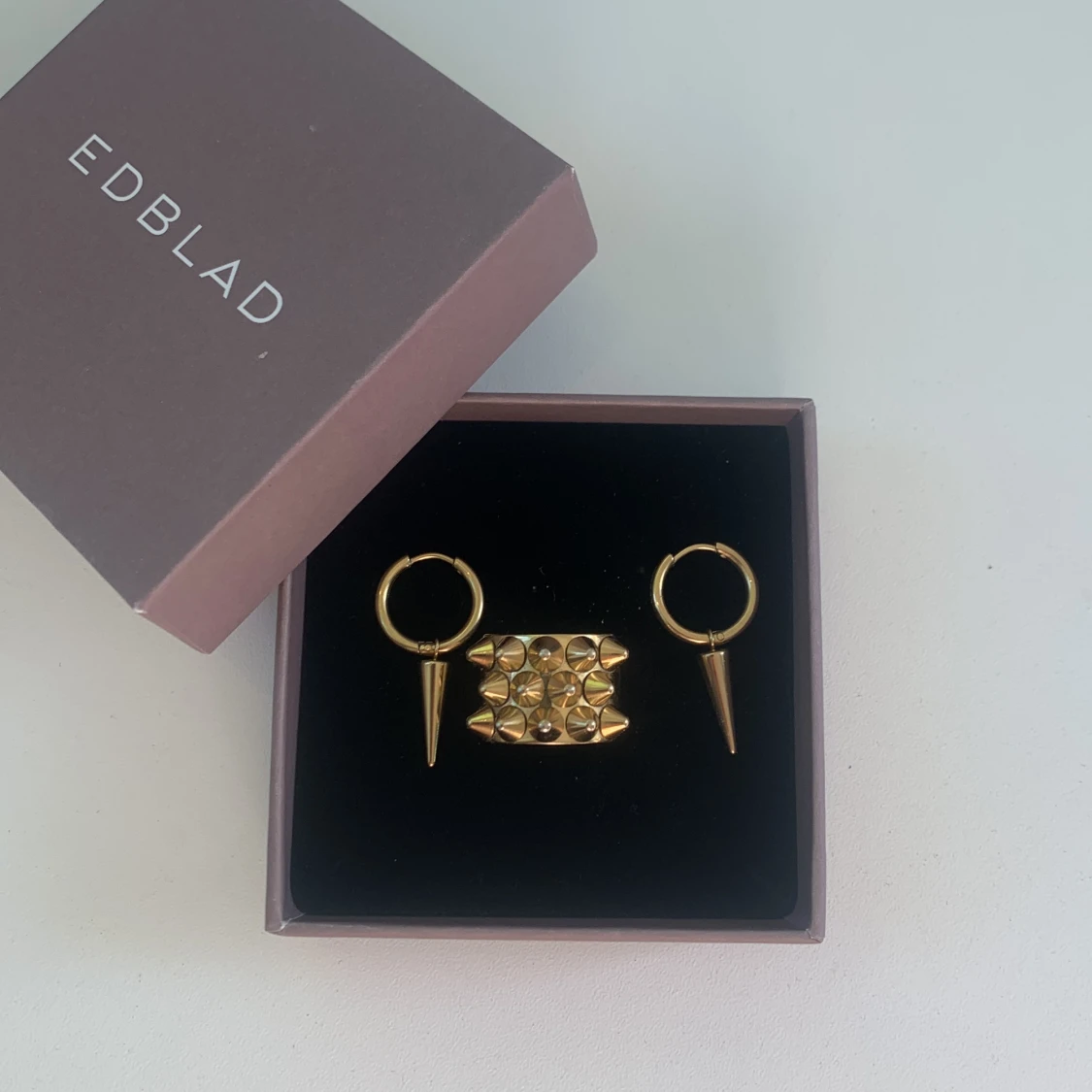 Edblad örhängen och ring