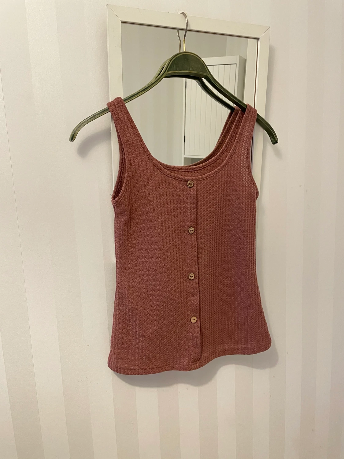 Stickat topp storlek S - 90