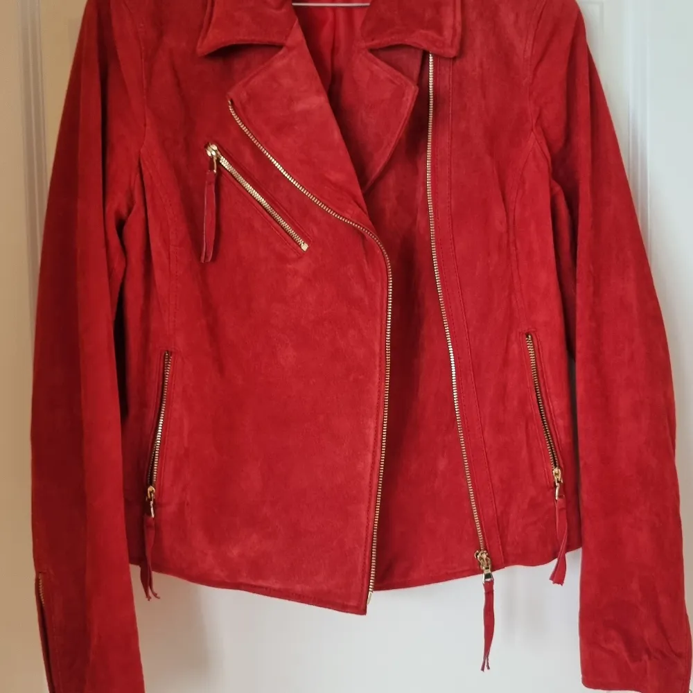 Suede (leather) jacket.. Jackor.
