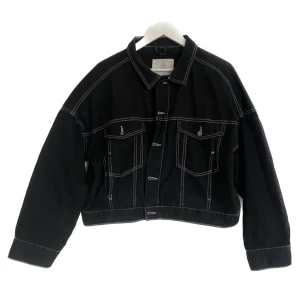 Jeansjacka - Boxig jeansjacka från H&M i storlek L