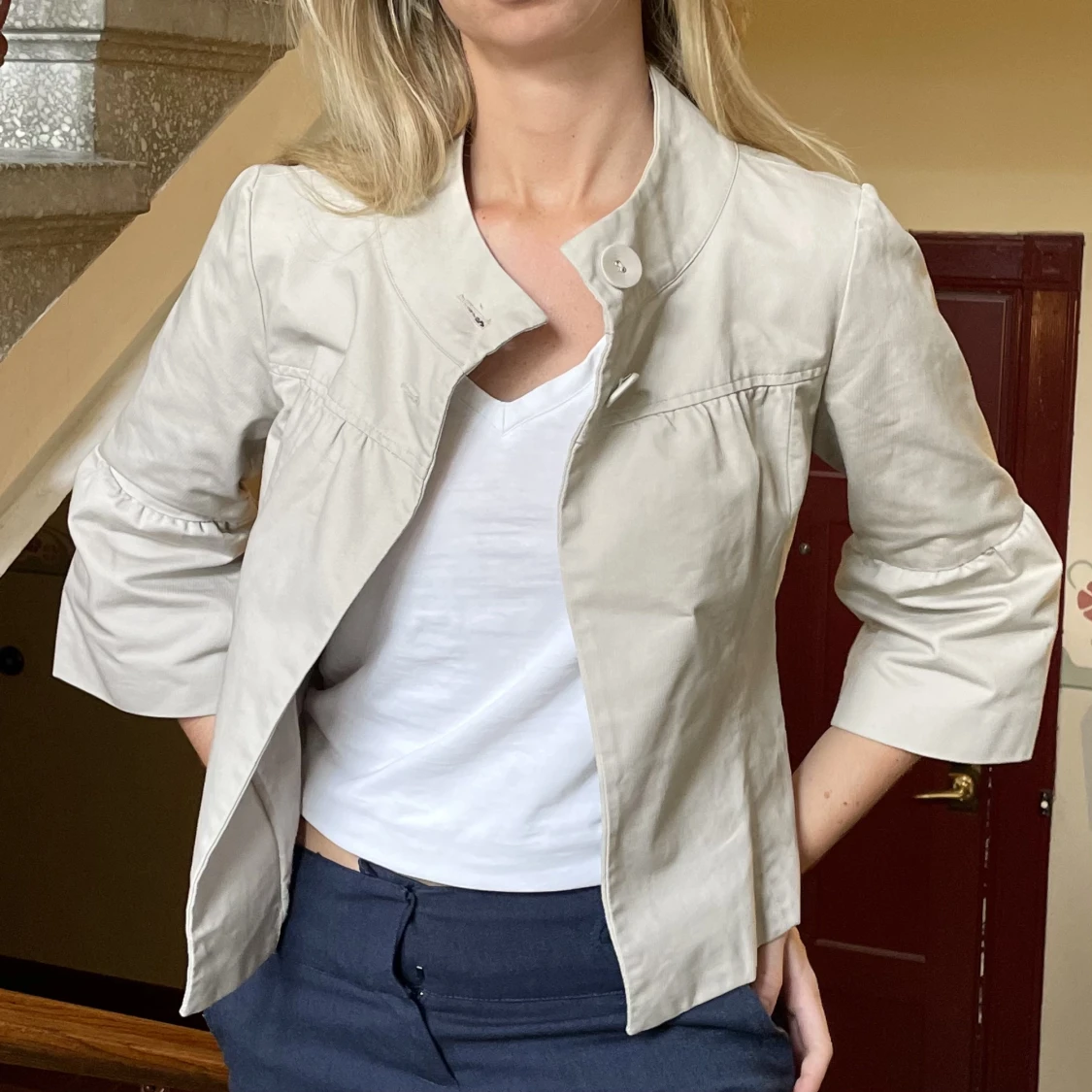 Kort trenchcoat - 90