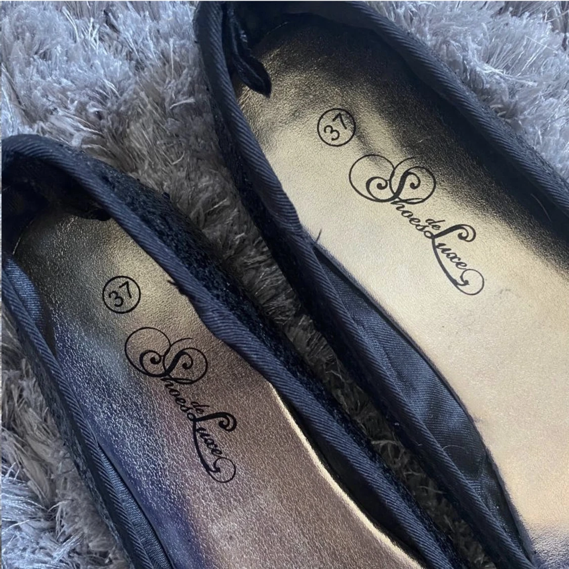 Glittriga ballerina skor  - 90