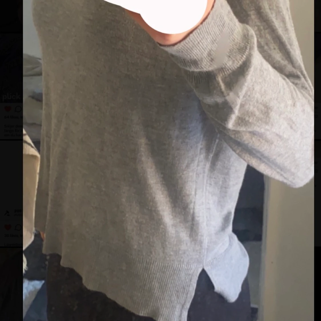 Långärmad tröja - 90