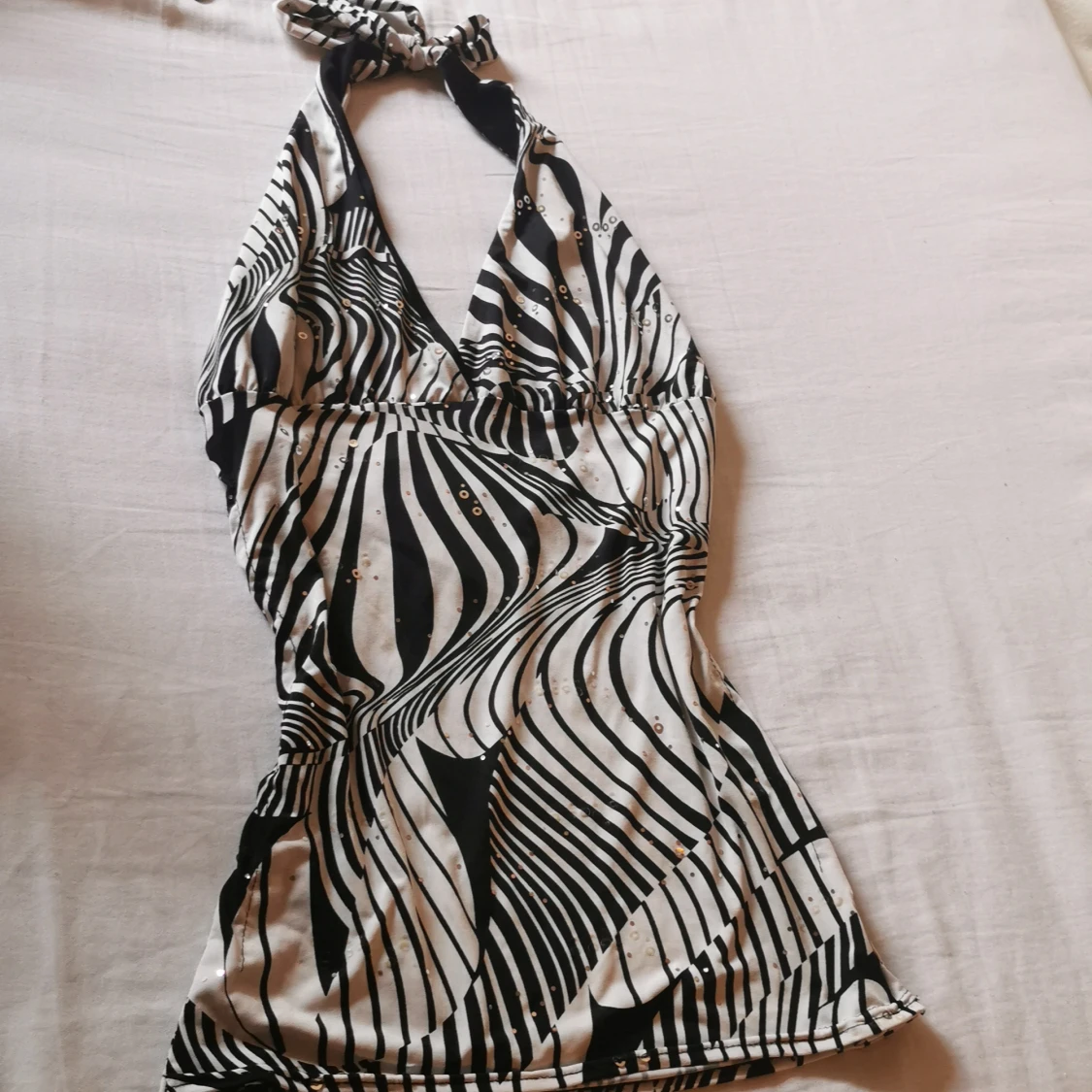 Halterneck topp - 90