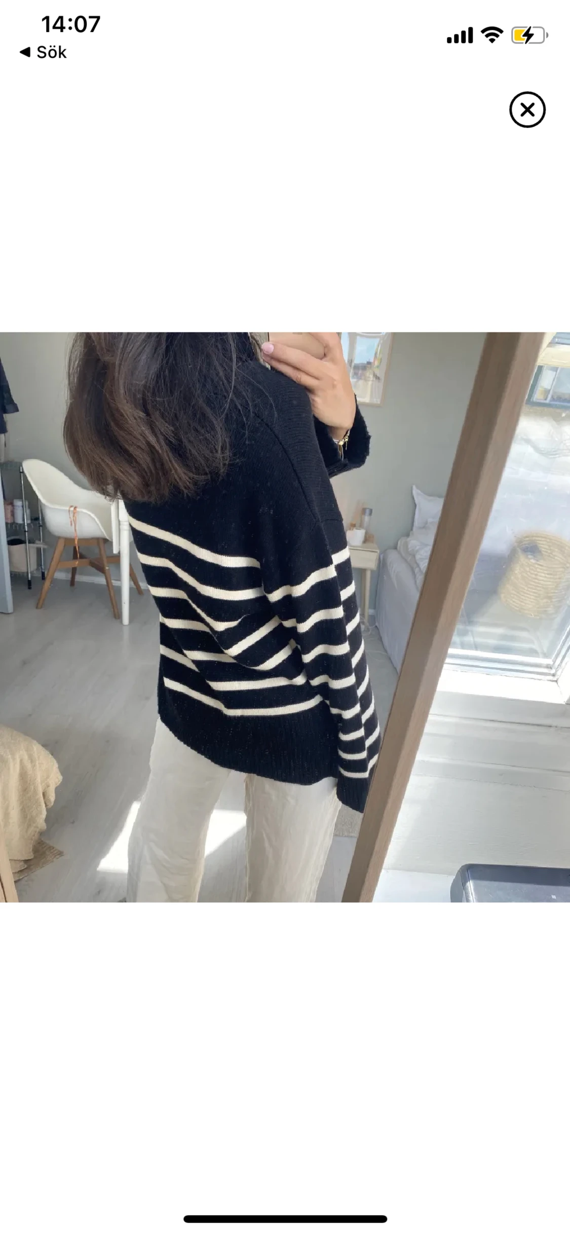 Randig tröja från zara