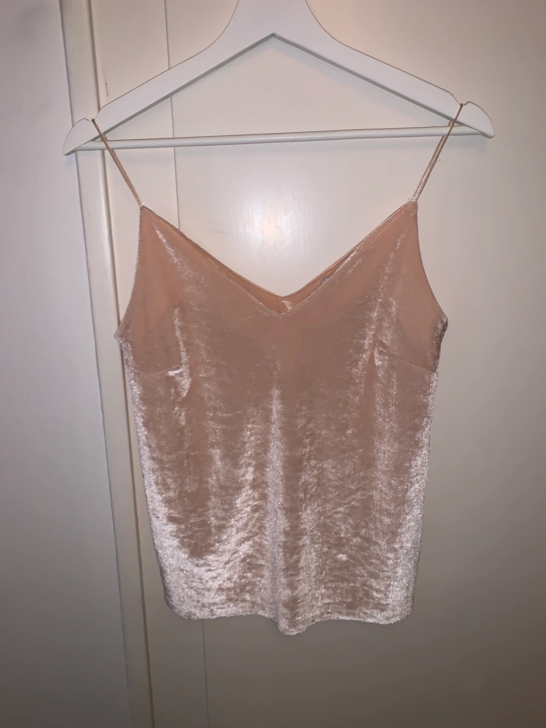 Beige/rosa topp - 90