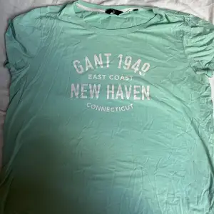 En grön/blå T-shirt från Gant. Stor i storleken 