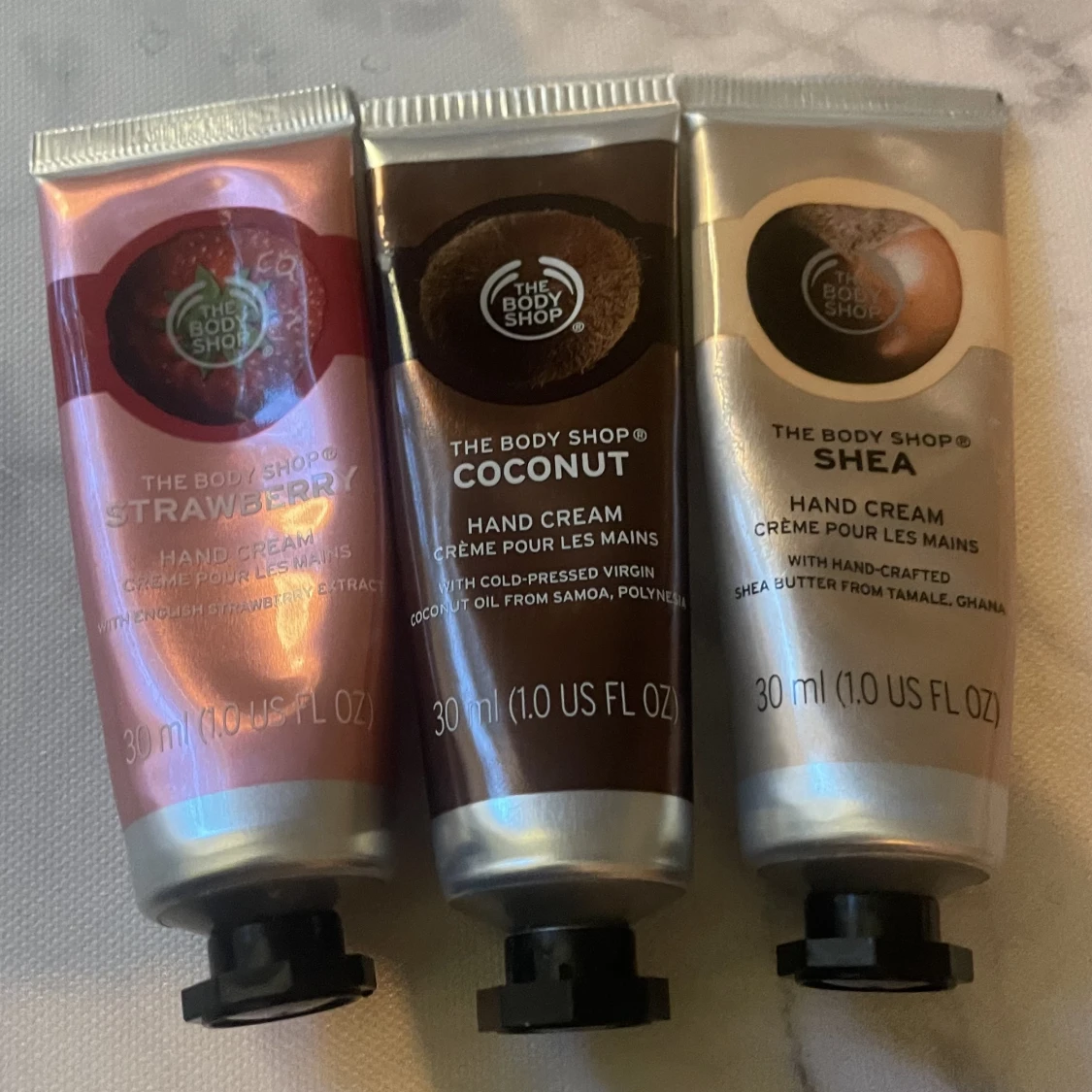 Handkrämer från The body shop 