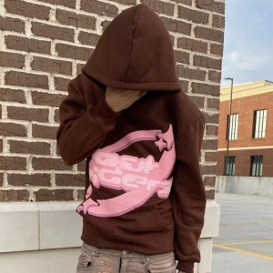 Life of an outsider hoodie - Life of an outsider hoodie i storlek M Outsiderz Puff print