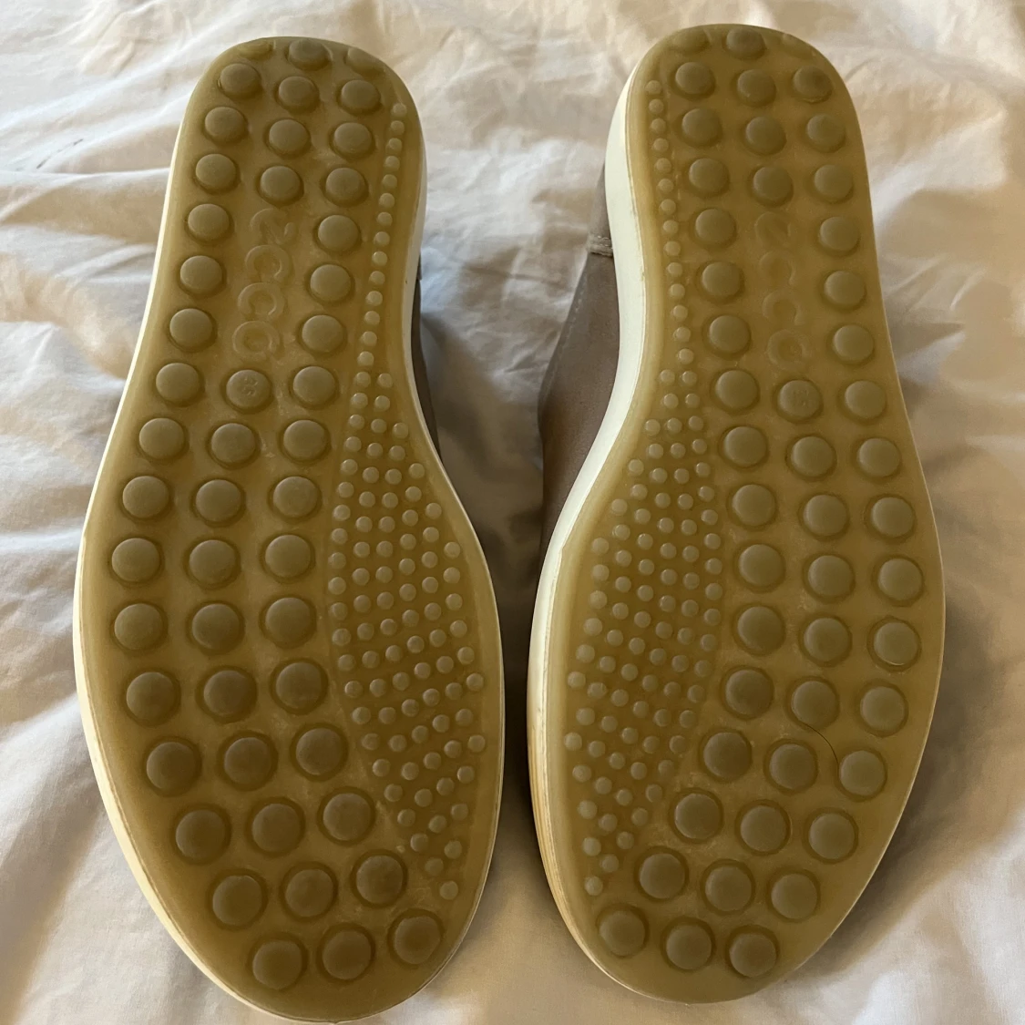 Grå/beige sneakers från ecco - 91