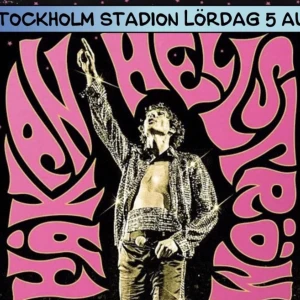 Håkan Hellström  - Har en Håkan Hellström biljett  ståplats stadion idag 5e augusti, börjar kl 20.00 5e augusti. Först till kvarn gäller!