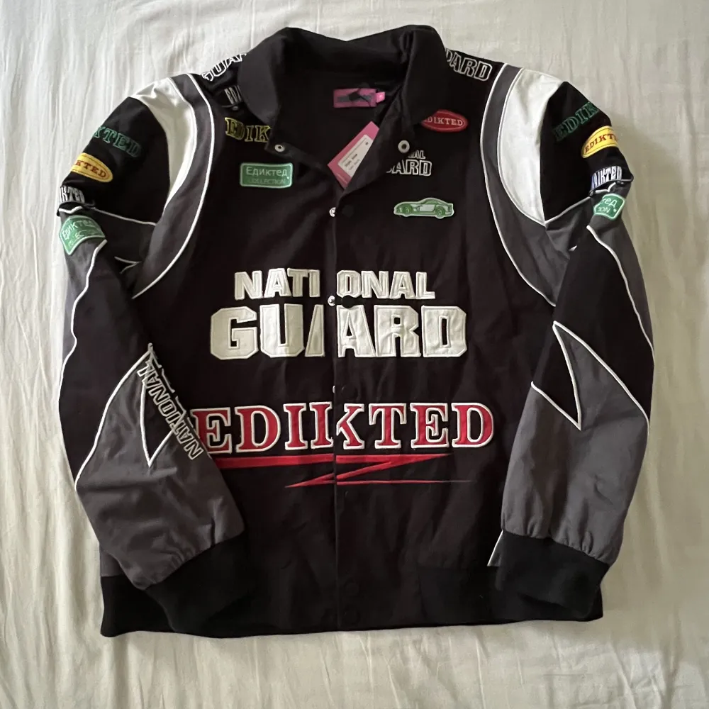 Svart Racer Jacka | Jackor