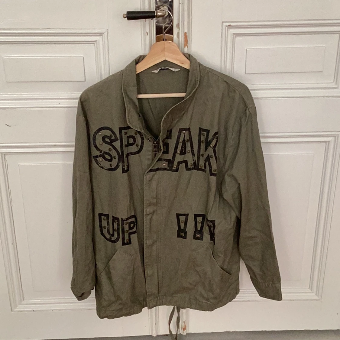 Militärgrön Jacka - ZARA