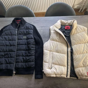 Hugo boss herr - Nu säljer jag en väst och en jacka från Hugo boss som är en månads gammla, helt oanvända. Jackan: 3000 Västen: 1700 Båda: 3500 men vid snabb affär kan pris diskuteras.
