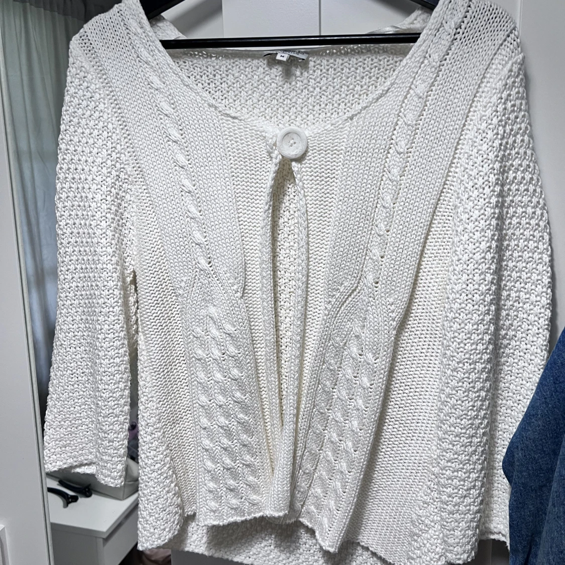 Trekvartsärmad kofta 