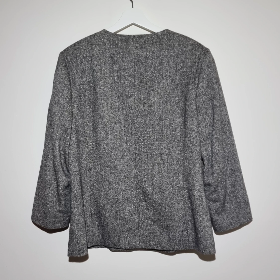 Gråmelerad blazer/jacka - 91