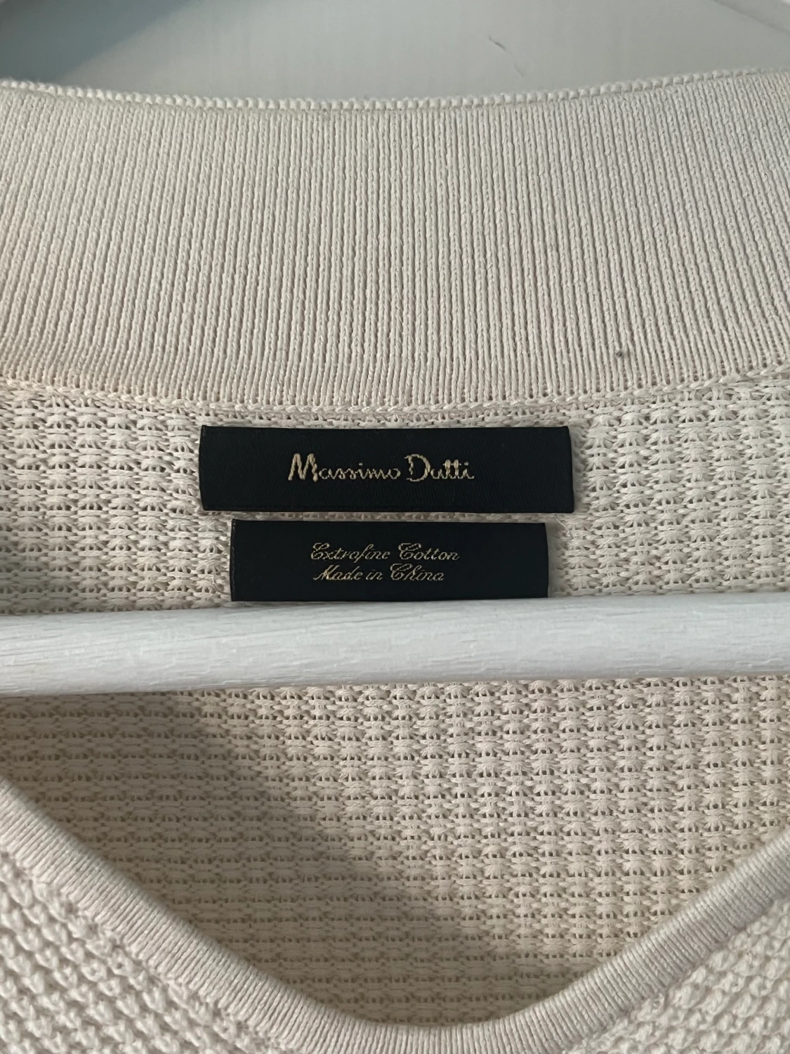 Långärmad tröja med krage  - 90