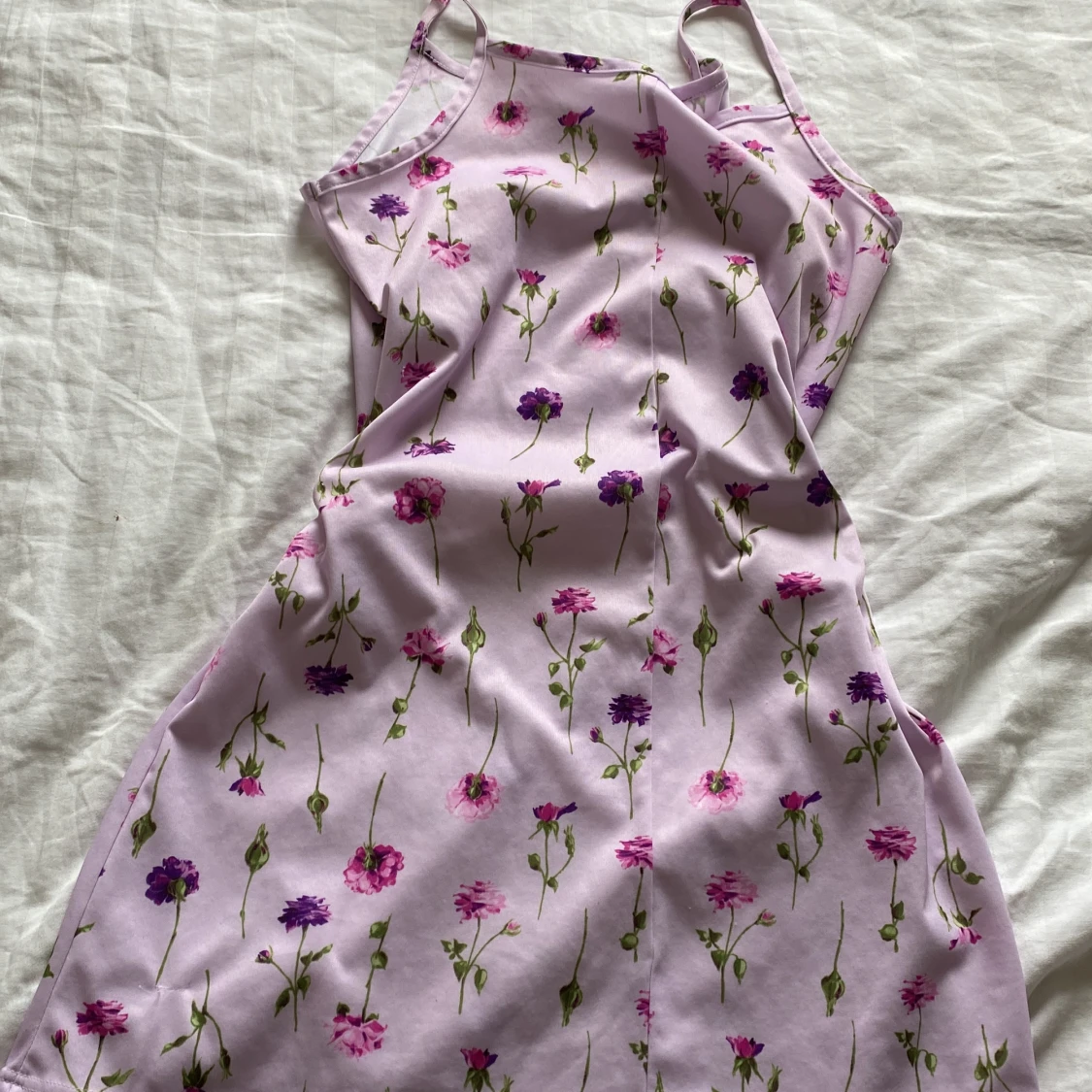 Blommig klänning  - 91