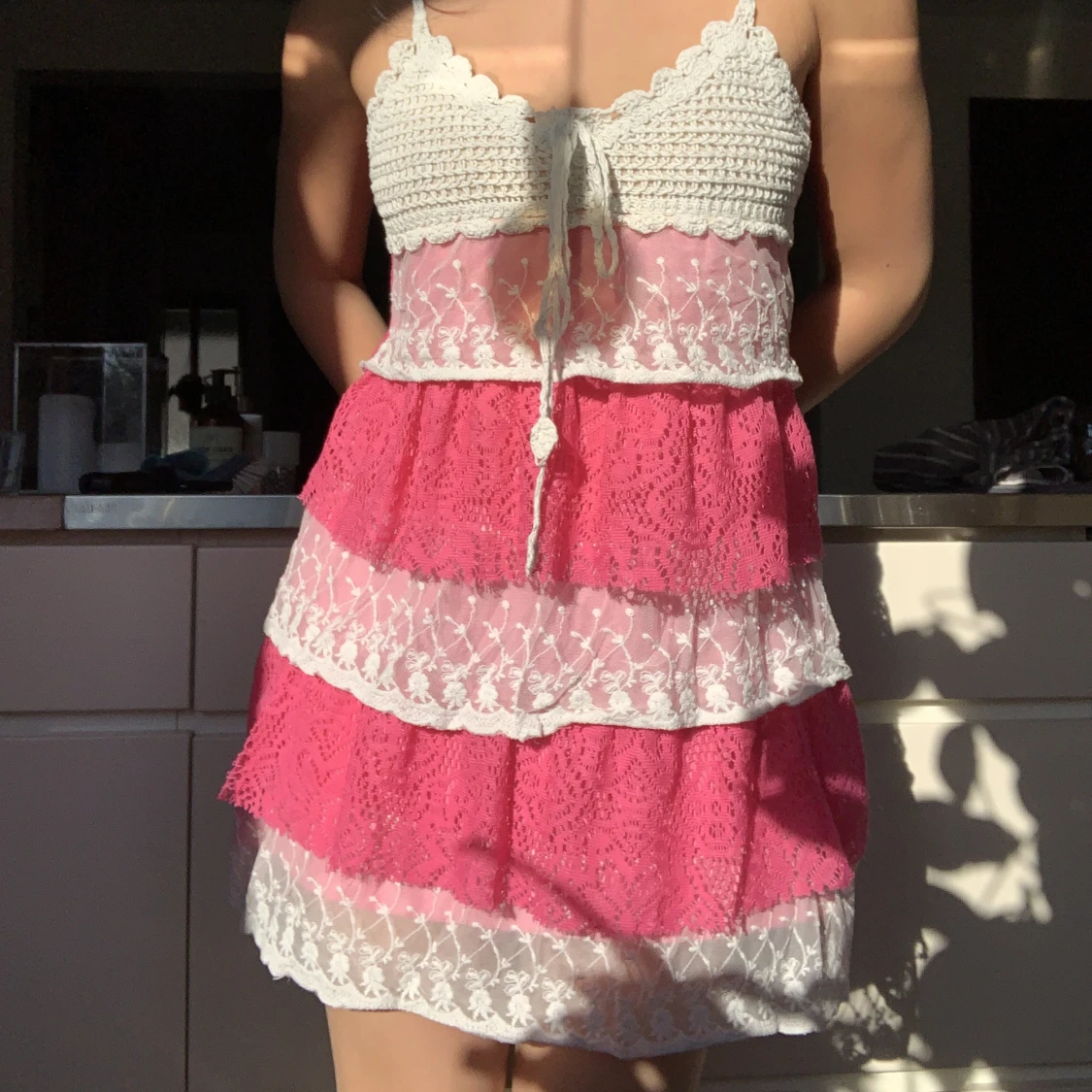 Supersöt sommarklänning - 90