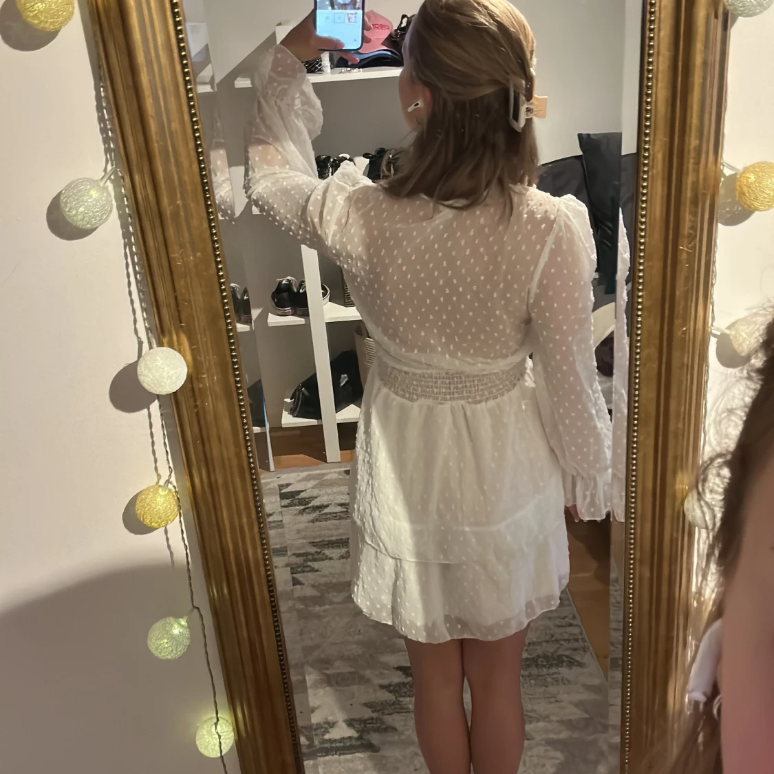 superfin klänning 🤍 - 90