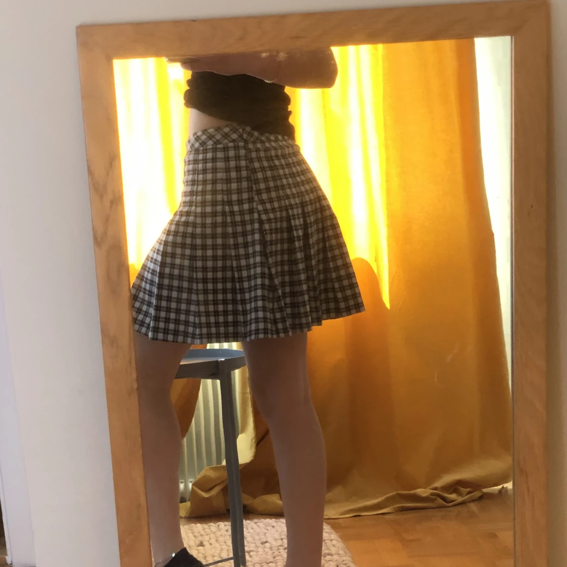 Rutig tenniskjol - 90