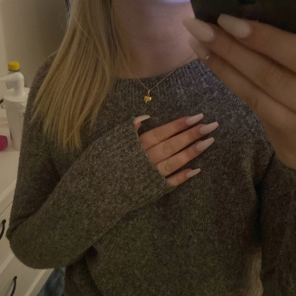 stickad tröja  - 91