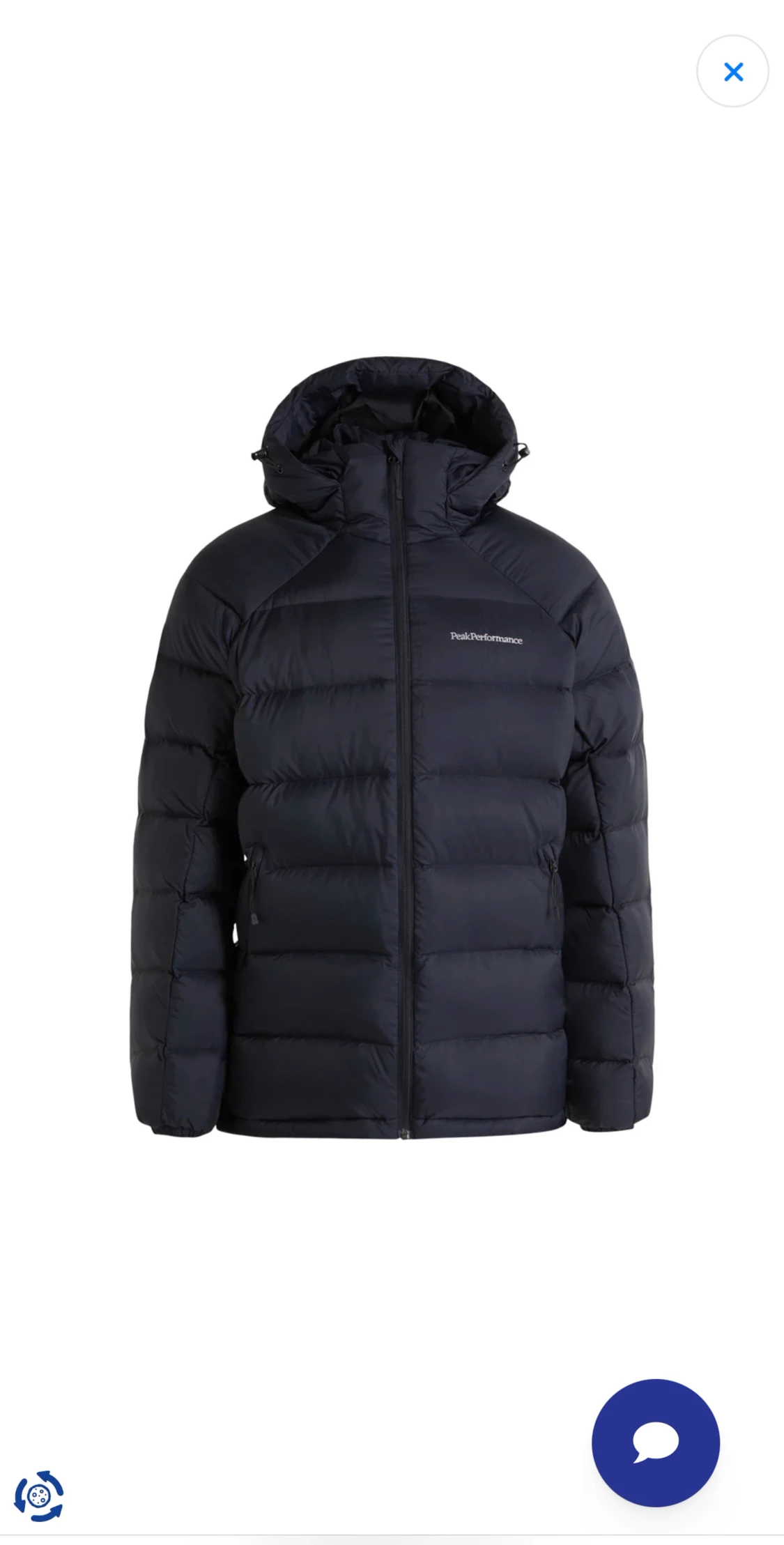 Peak performance vinter jacka 