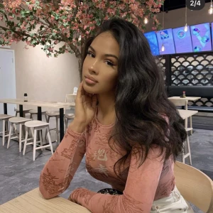 Rosa body - Rosa långärmad body