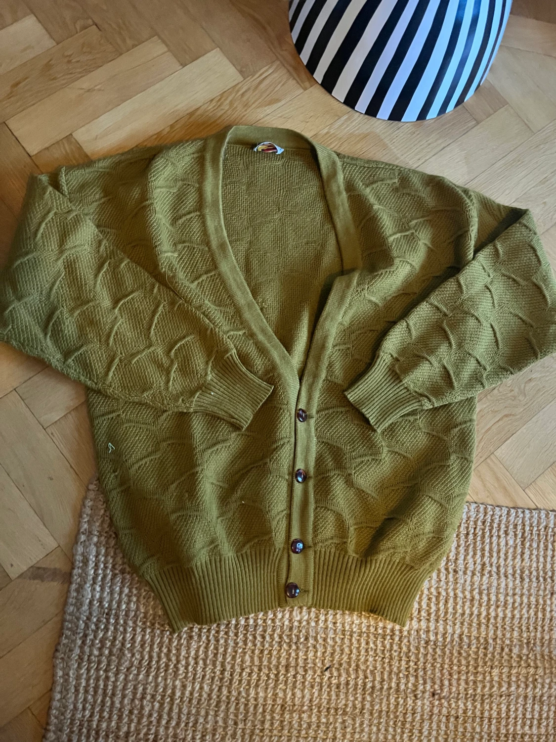Cardigan/kofta 100% ull 