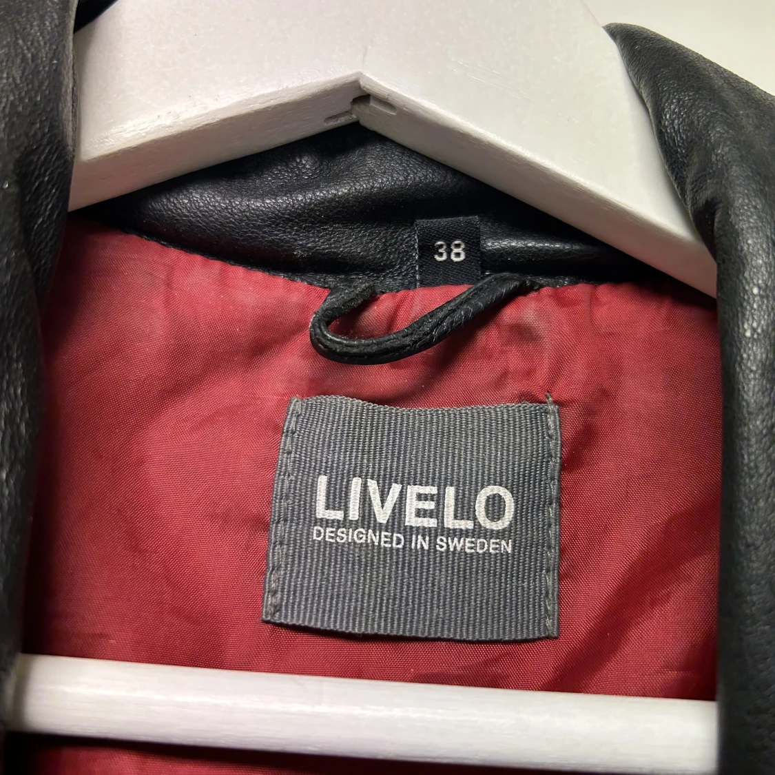 Äkta skinnjacka  - 91