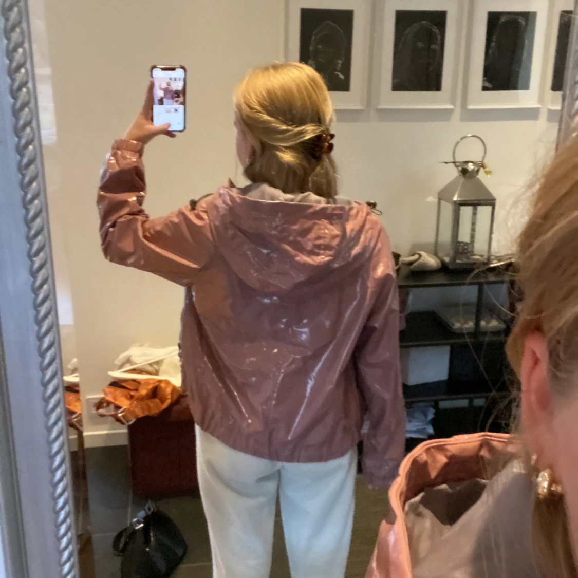 Regnjacka, glansig - 91