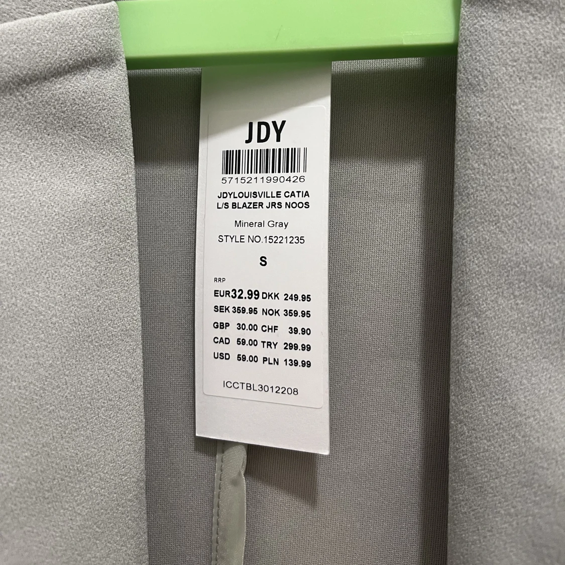 Mintgrön kavaj - 90