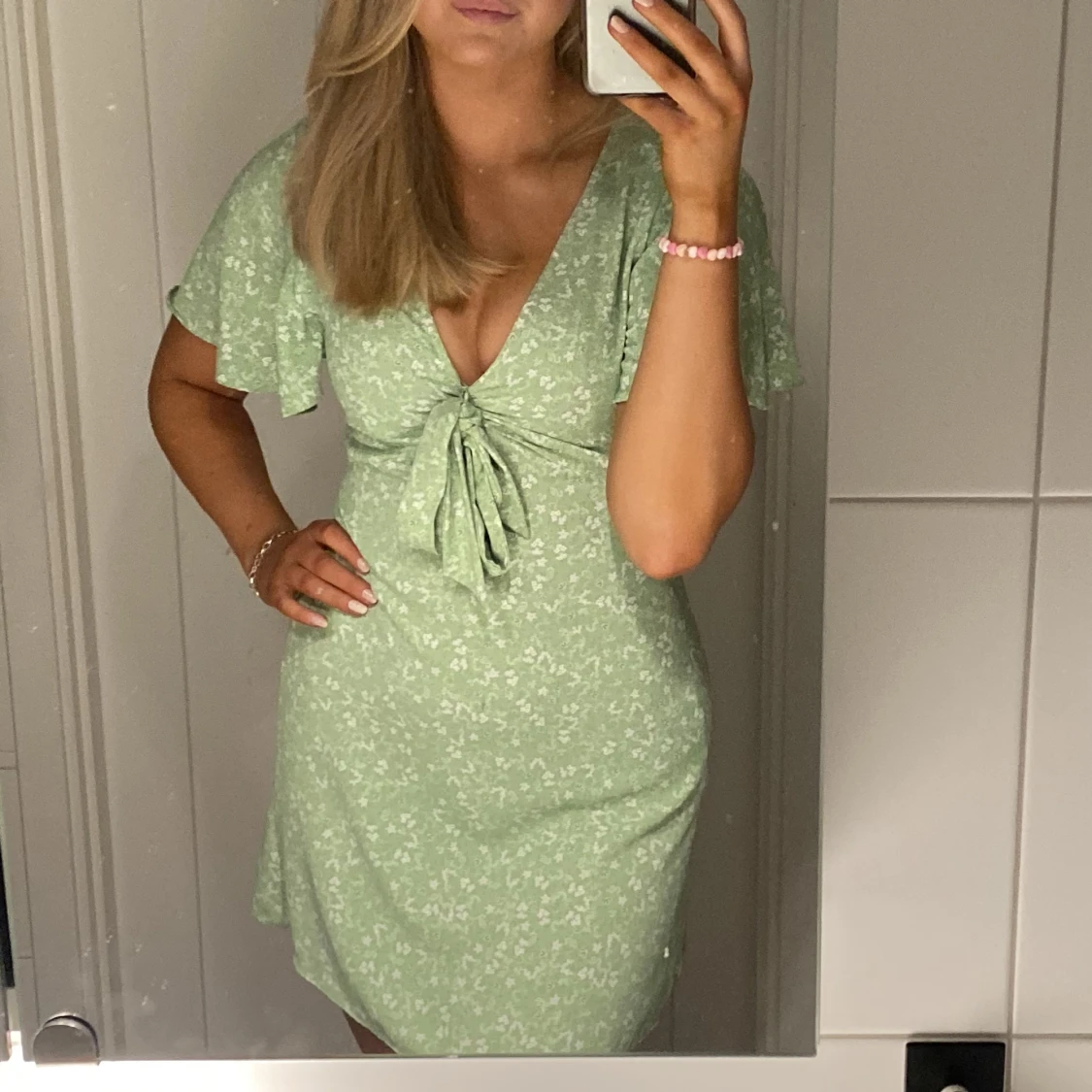 Grön Zara klänning - 90