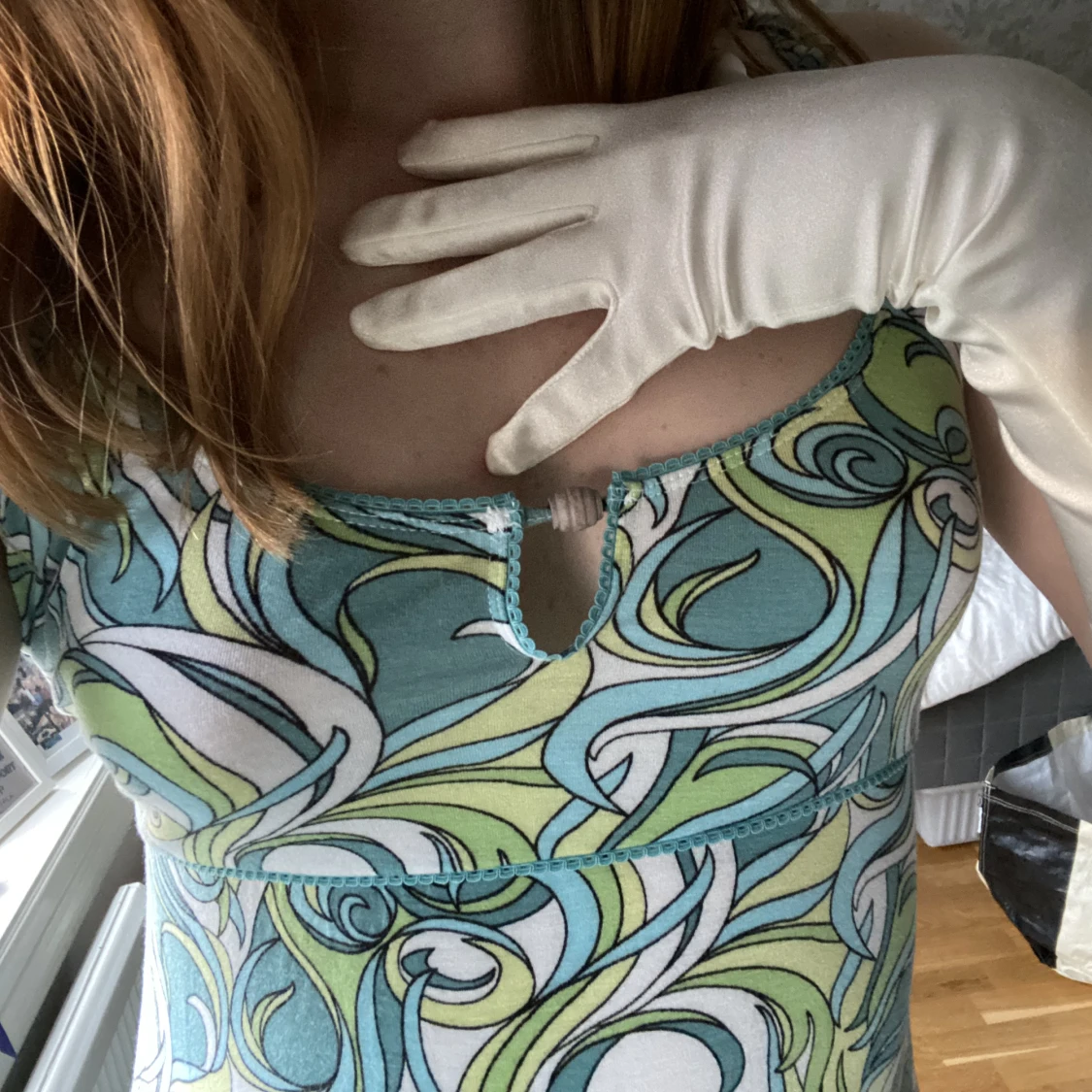 Färgglad klänning - 91