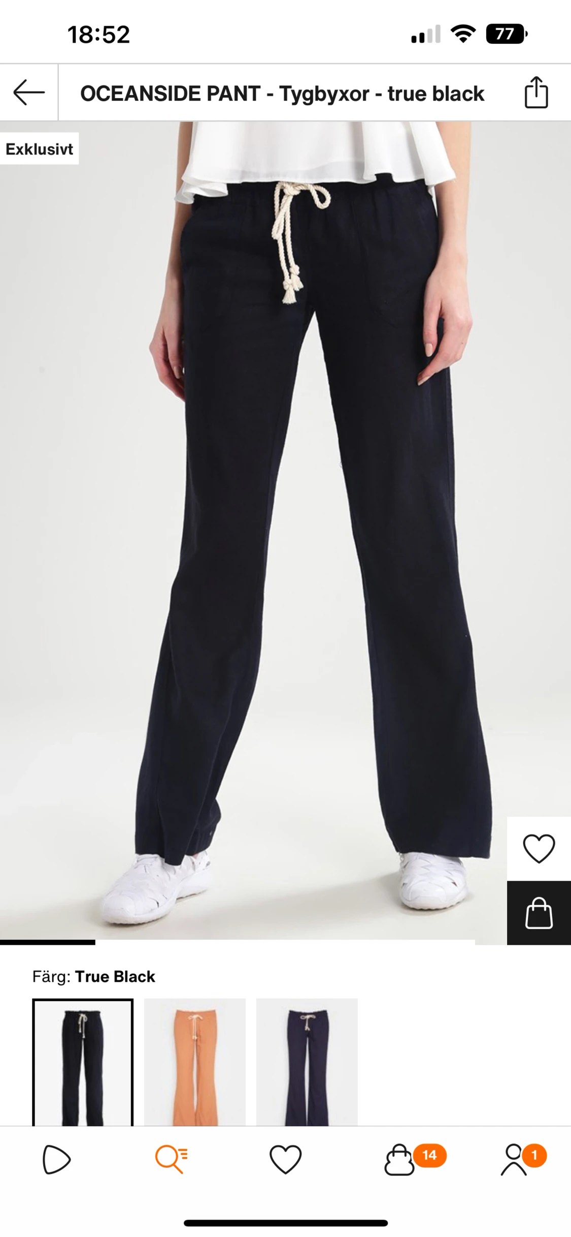 Roxy linnebyxor  - 90