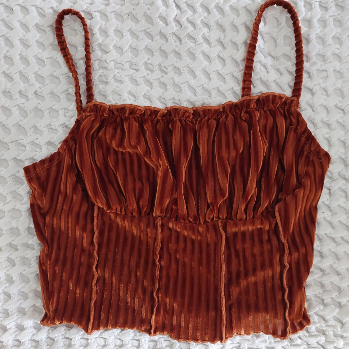 Kort linne velour - 91