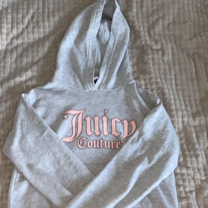 Juicy couture  - Säljer en grå juicy couture hoddie , storlek 10-11 och mycket bra skick. ⚡️Tveka inte på att höra av er ⚡️