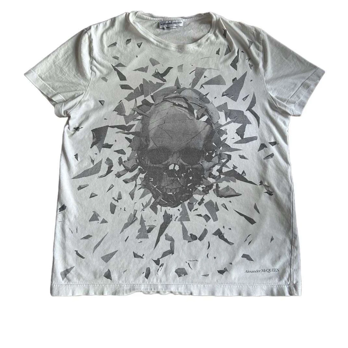 Alexander mcqueen shattered skull tee