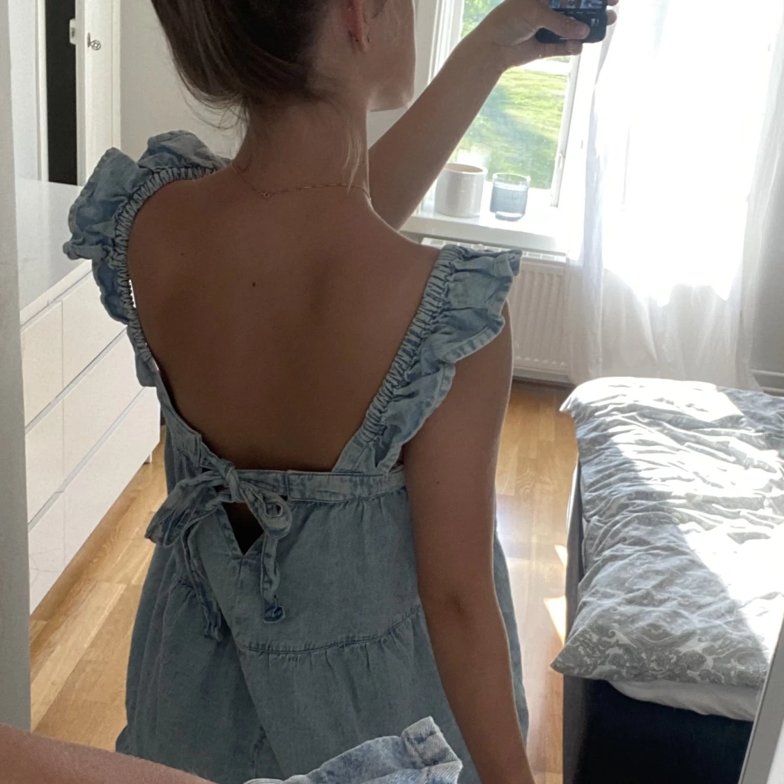 Jeans klänning  - 90