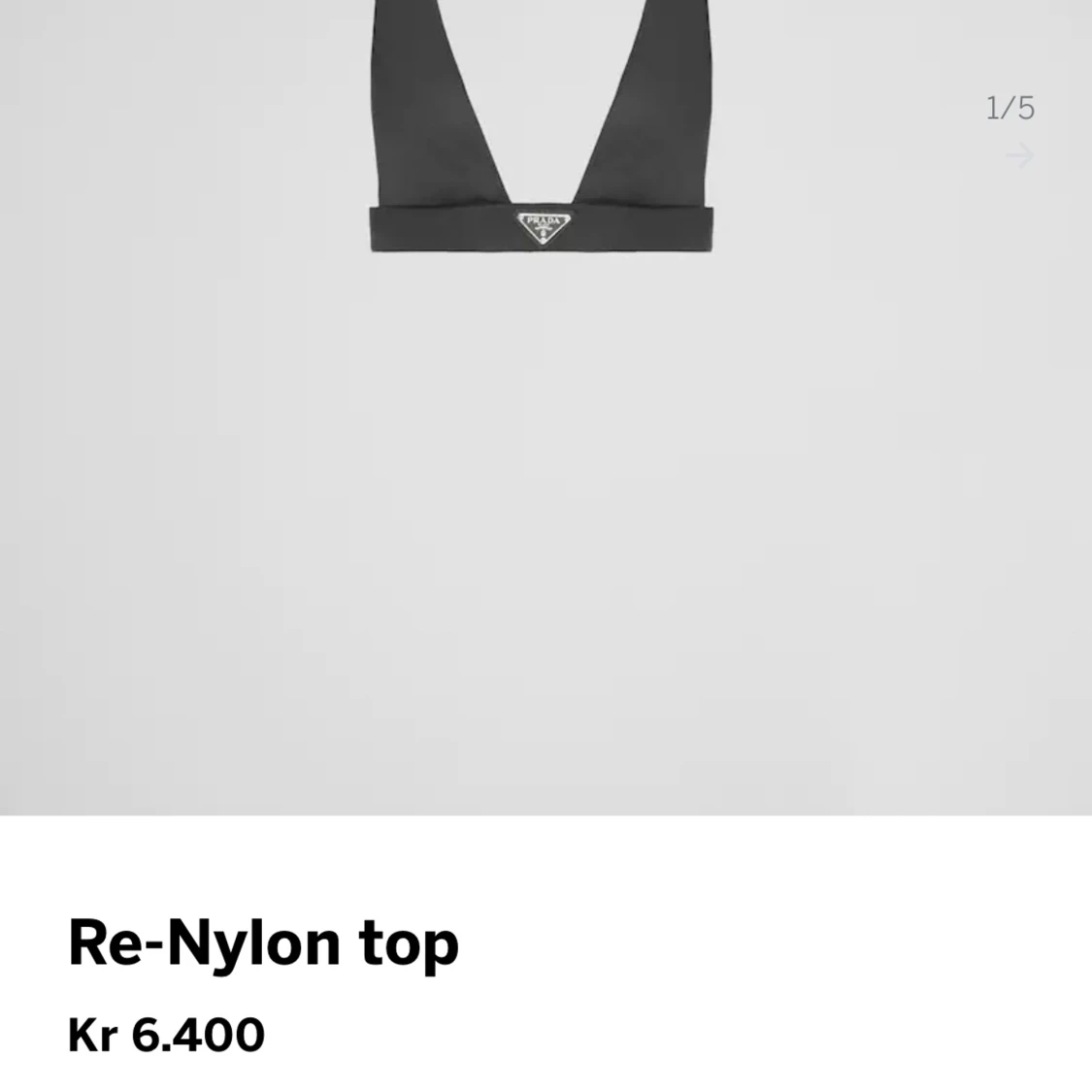 Prada re-nylon topp  - 91