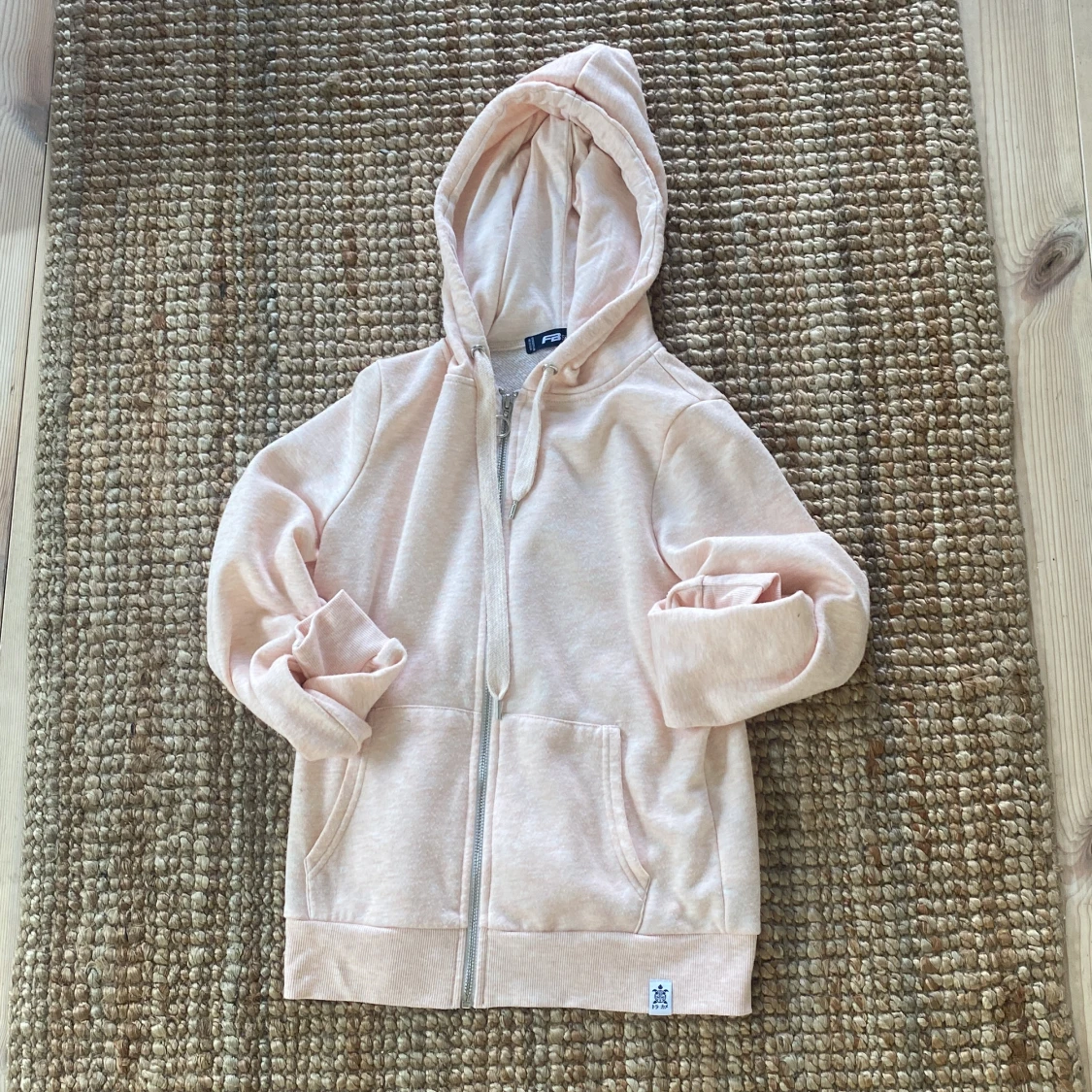 Rosa tröja med dragkedja  - 91