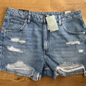 Denim shorts high Waits blå h&m - NWT