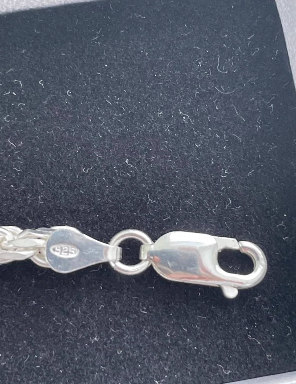 Silver Halsband Och Armband (925) - 90