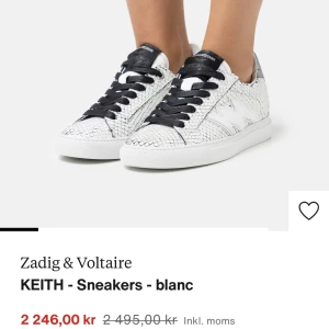 Zadig skor - Säljer nu mina Zadig skor köpta i Mars, väldigt sparsamt använda. Säljer pga att jag köpt ett par andra skor. Ny pris 2495kr  från zalando och dem är slutsålda där! Skriv privat för mer info eller bilder💕 priset kan diskuteras 😁