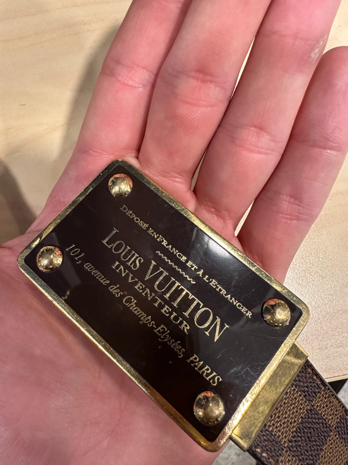 Louis Vuitton skörp