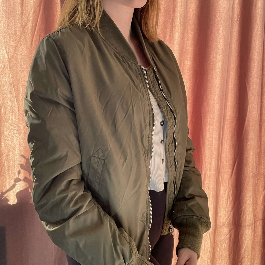 Bomberjacka grön 