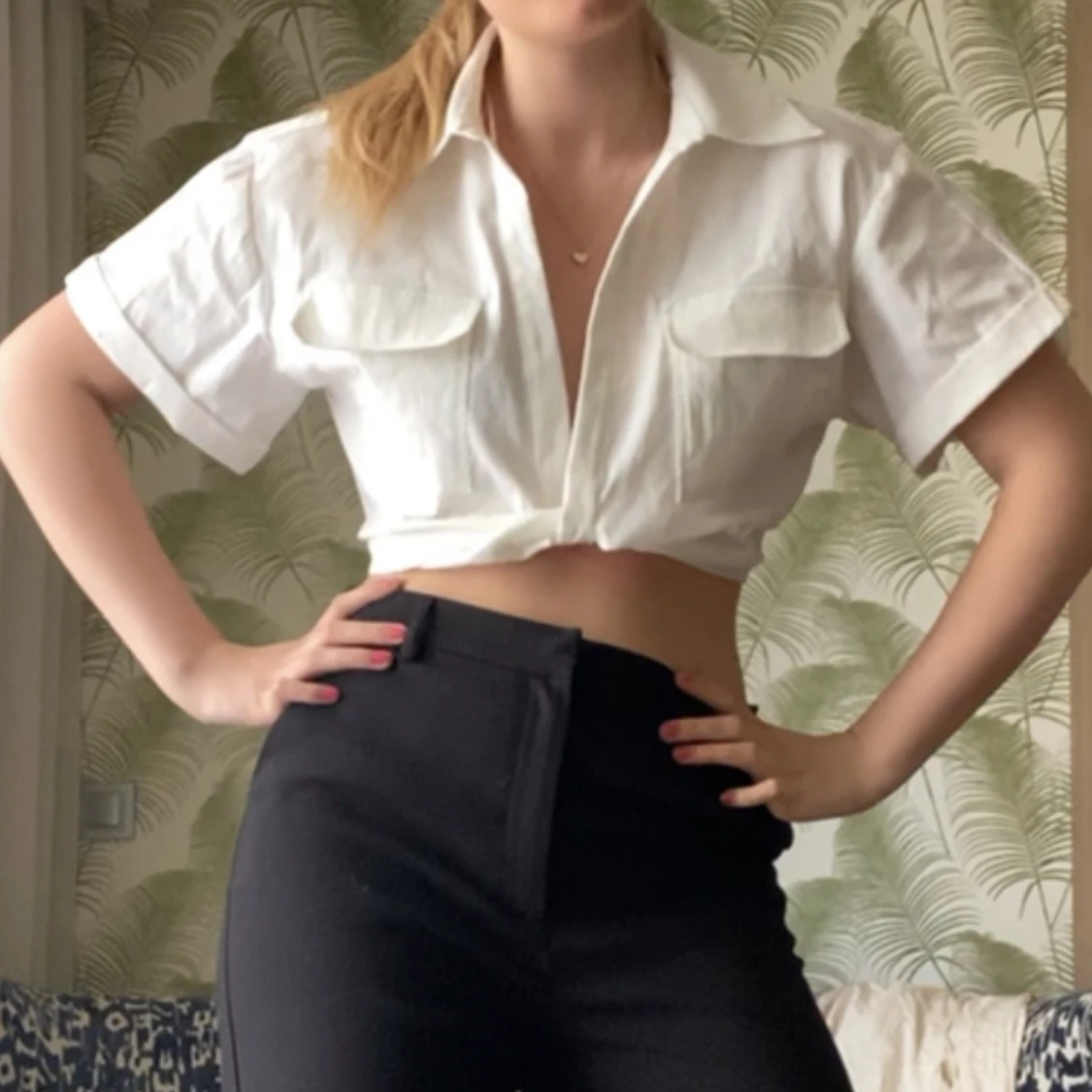 Snygg topp från zara